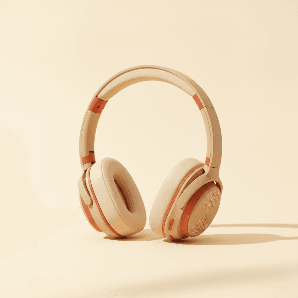 Casque Audio Sans Fil — Réduction de Bruit Active
