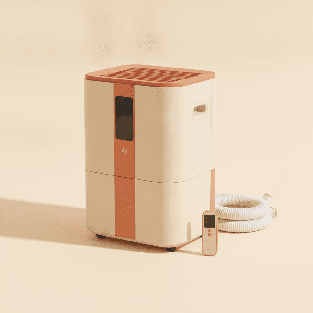 Climatiseur Mobile 9000 BTU — 3-en-1 Télécommande